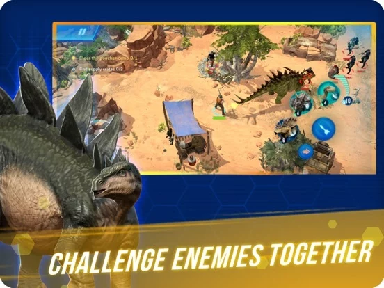 Изображение игры: Jurassic World Primal Ops
