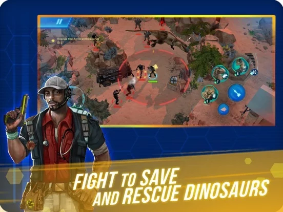 Изображение игры: Jurassic World Primal Ops