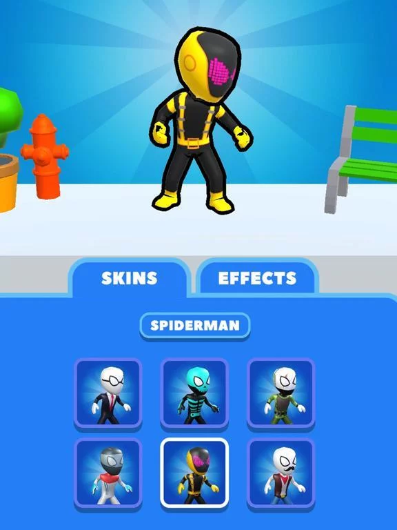 Изображение игры: Web Swing Hero
