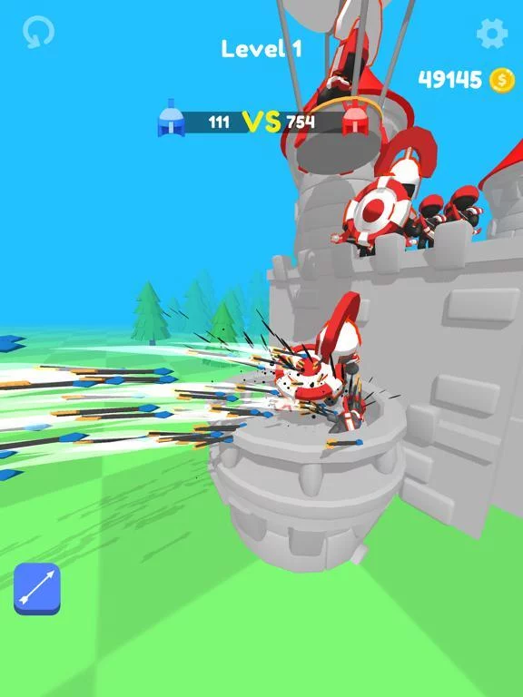 Изображение игры: Merge Archers
