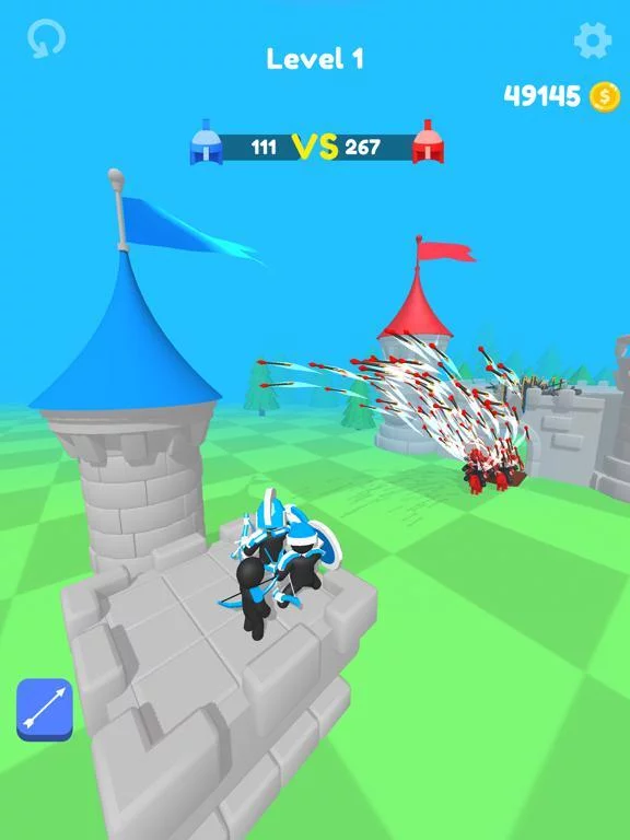 Изображение игры: Merge Archers
