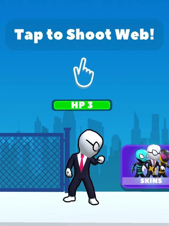 Изображение игры: Web Swing Hero