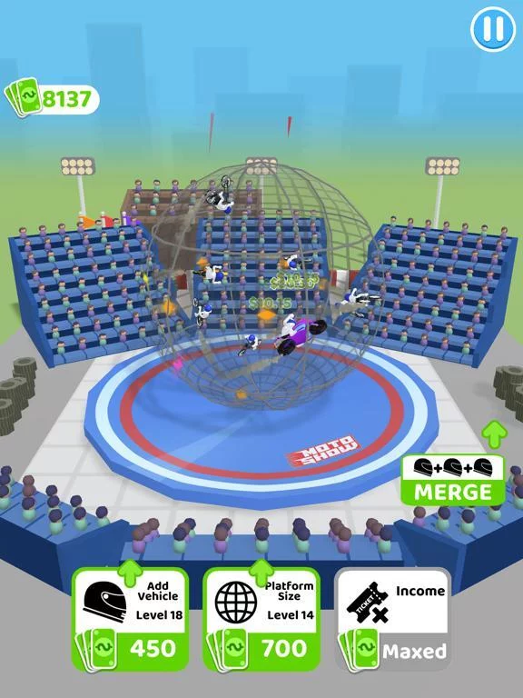 Изображение игры: Motoshow Idle