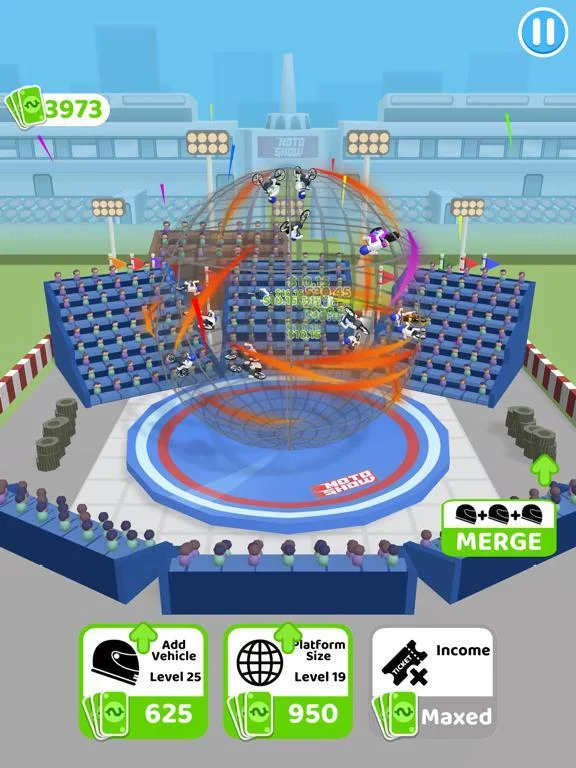 Изображение игры: Motoshow Idle