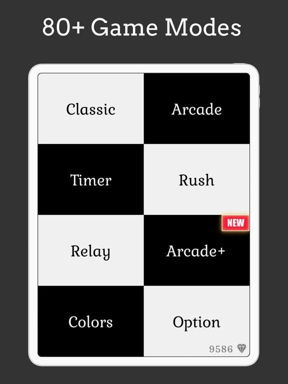 Изображение игры: White Tiles: Magic Piano Music