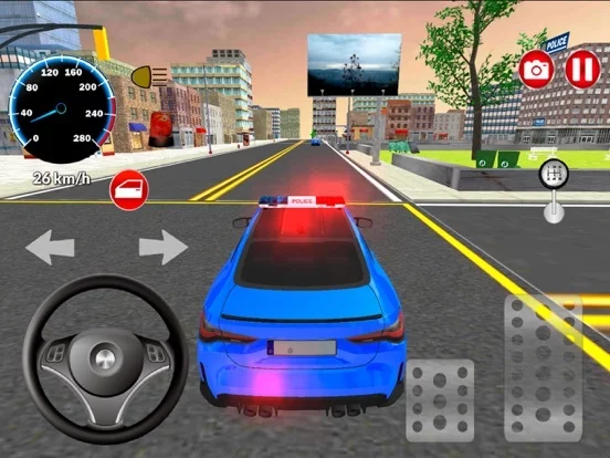 Изображение игры: American Police Van Driving