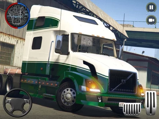 Изображение игры: Euro Truck Simulator Games 3D