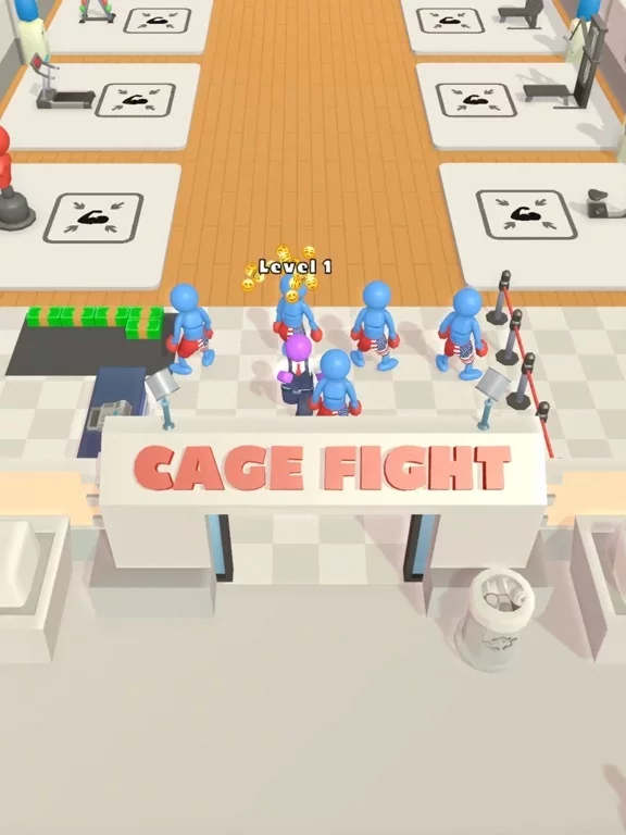 Изображение игры: Cage Fight 3D