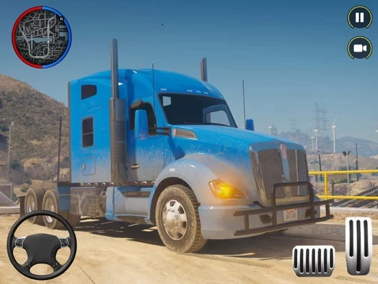 Изображение игры: Euro Truck Simulator Games 3D