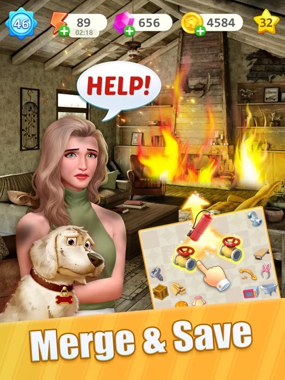 Изображение игры: Happy Merge Home