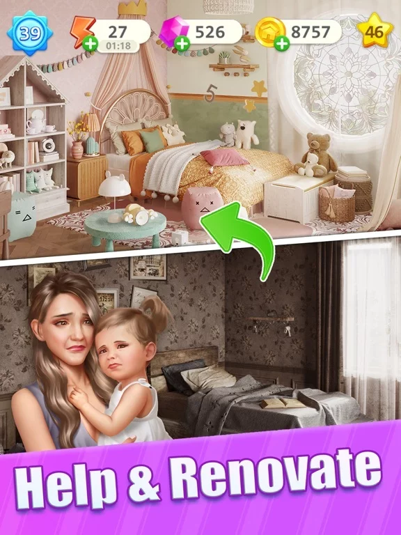Изображение игры: Happy Merge Home