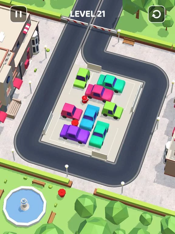 Изображение игры: Parking Jam 3D: Drive Out
