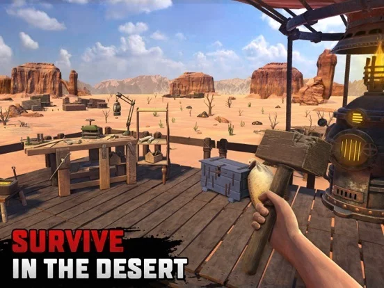 Изображение игры: Raft Survival: Desert Nomad