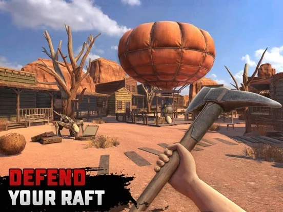 Изображение игры: Raft Survival: Desert Nomad
