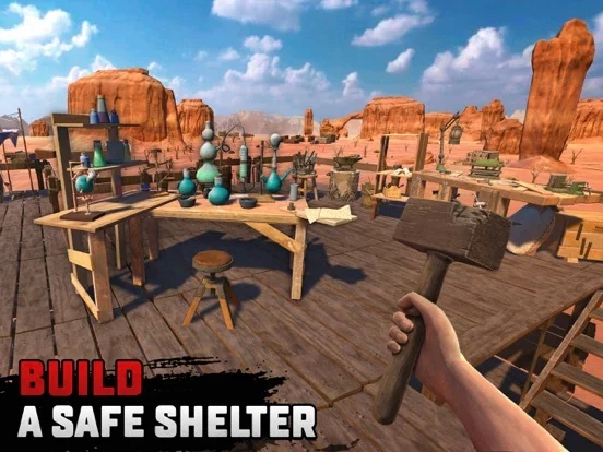 Изображение игры: Raft Survival: Desert Nomad
