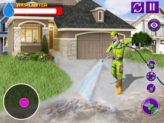 Изображение игры: Power Wash Cleaning Simulator