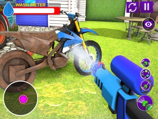 Изображение игры: Power Wash Cleaning Simulator