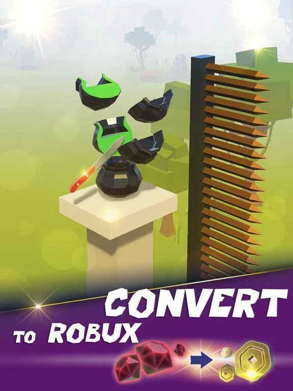 Изображение игры: Robux Knives for Roblox
