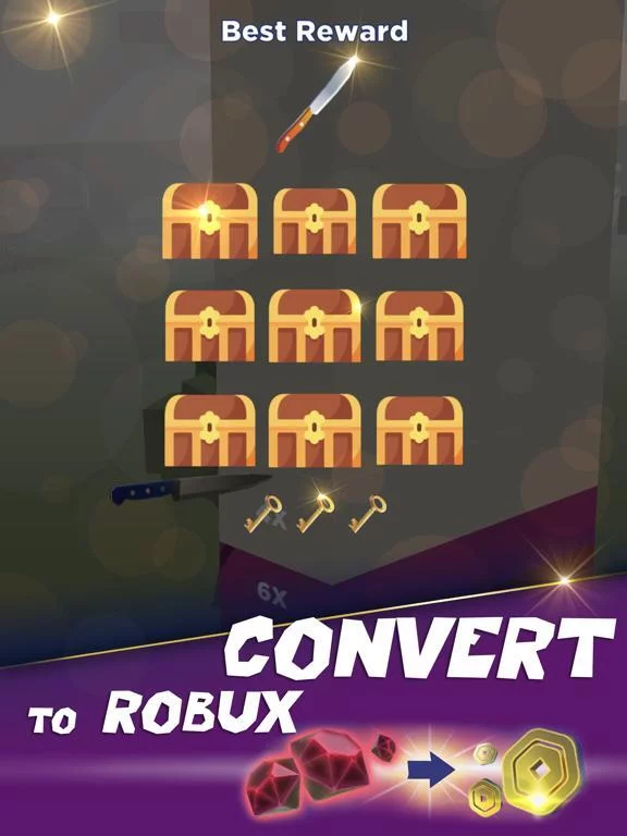 Изображение игры: Robux Knives for Roblox