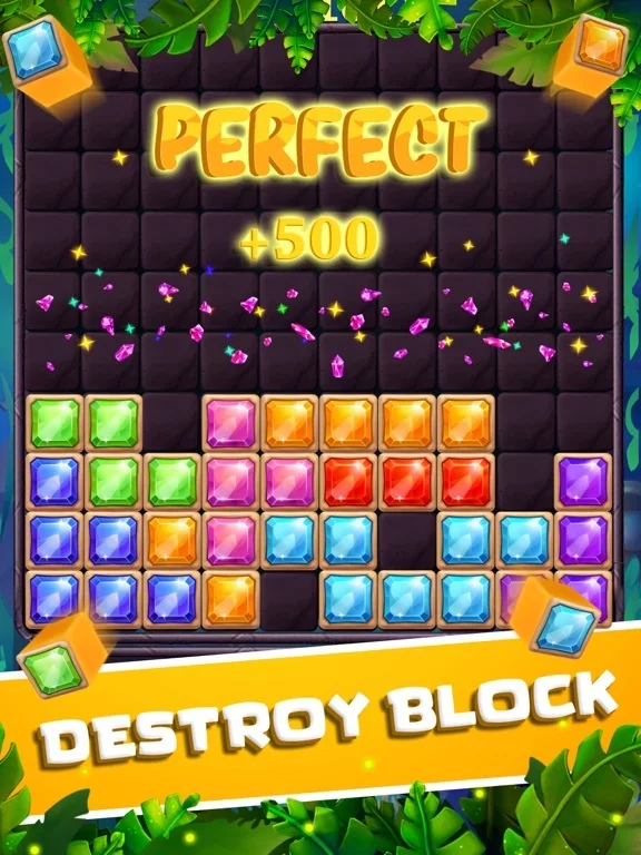 Изображение игры: Jewel Block Brick Puzzle