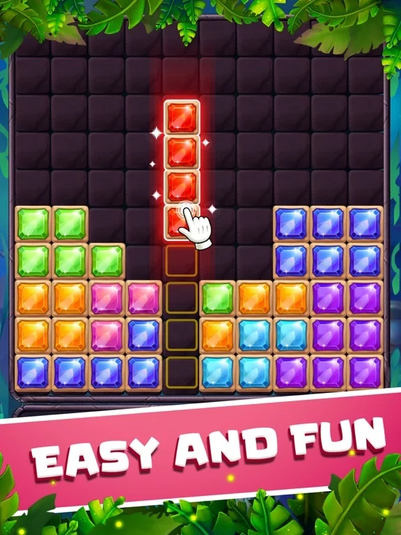 Изображение игры: Jewel Block Brick Puzzle