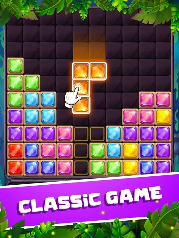 Изображение игры: Jewel Block Brick Puzzle