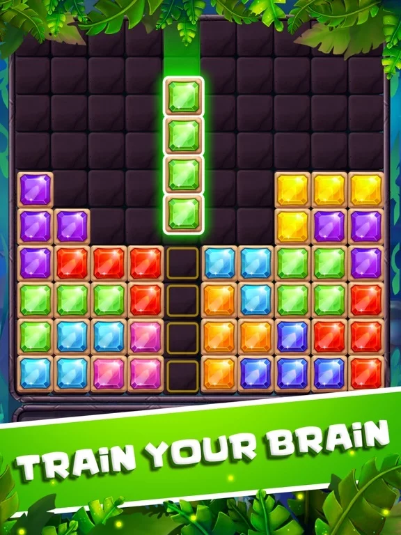 Изображение игры: Jewel Block Brick Puzzle