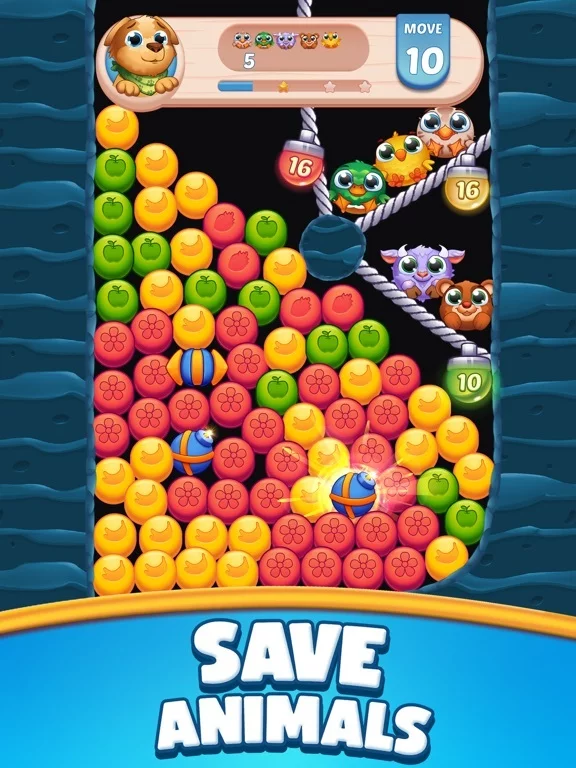 Изображение игры: Farm Blast - Match & Merge