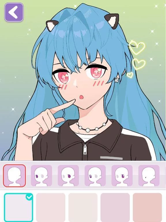 Изображение игры: Vlinder Anime Avatar Maker