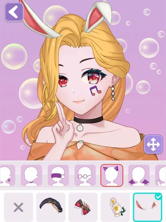 Изображение игры: Vlinder Anime Avatar Maker