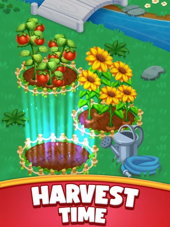 Изображение игры: Farm Blast - Match & Merge