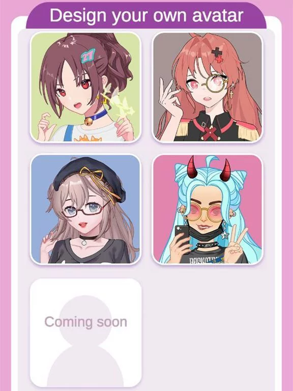 Изображение игры: Vlinder Anime Avatar Maker