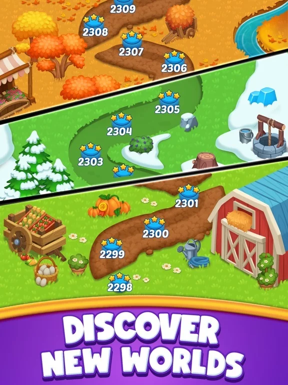 Изображение игры: Farm Blast - Match & Merge