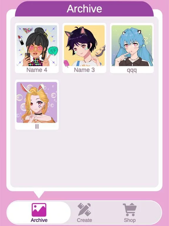 Изображение игры: Vlinder Anime Avatar Maker