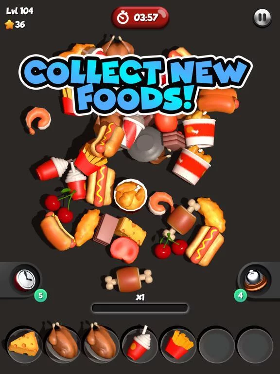 Изображение игры: Food Match 3D: Tile Puzzle