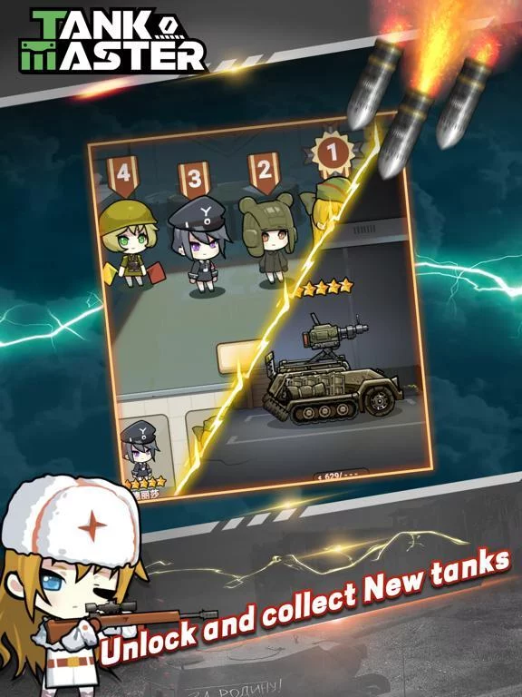 Изображение игры: Tank Masters: Autofire Combat