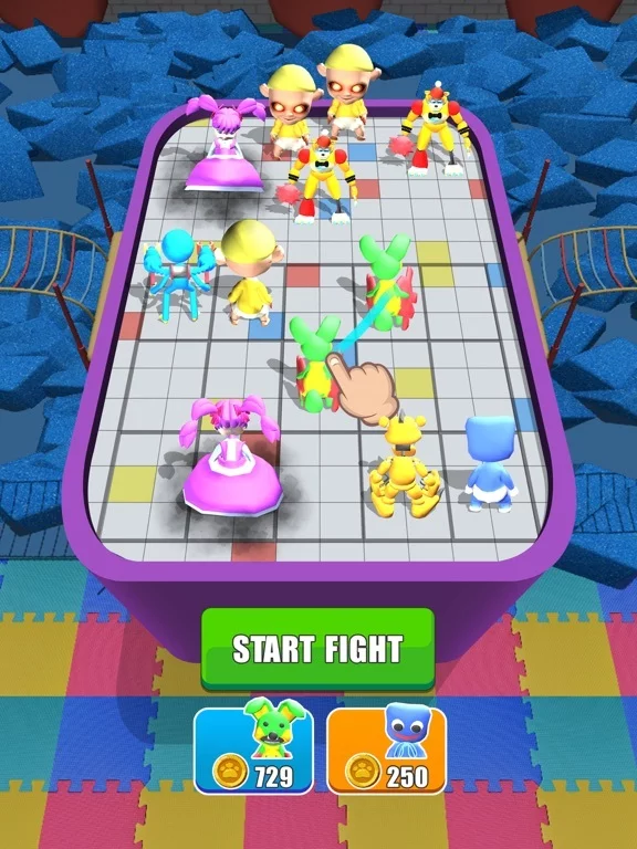 Изображение игры: Merge Master Blue Monster