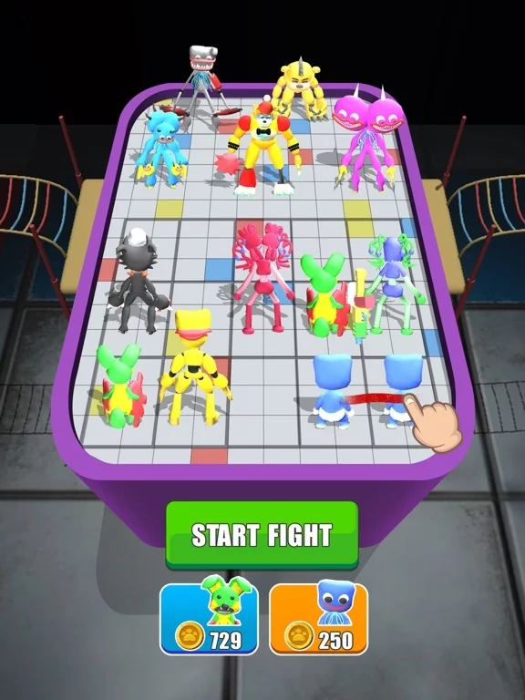 Изображение игры: Merge Master Blue Monster