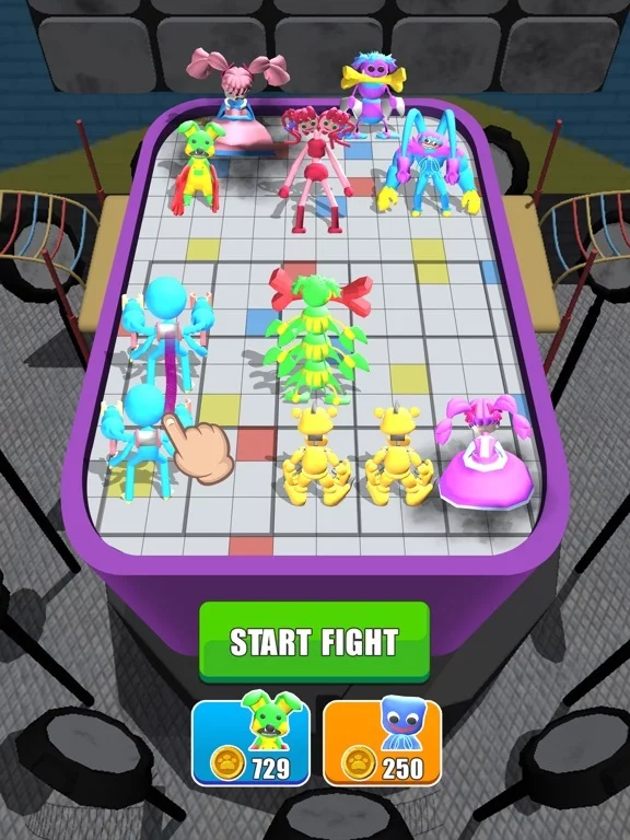 Изображение игры: Merge Master Blue Monster
