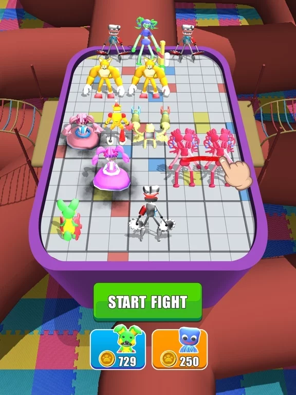 Изображение игры: Merge Master Blue Monster