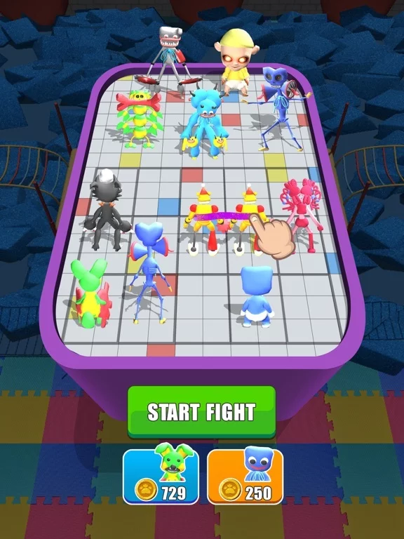 Изображение игры: Merge Master Blue Monster