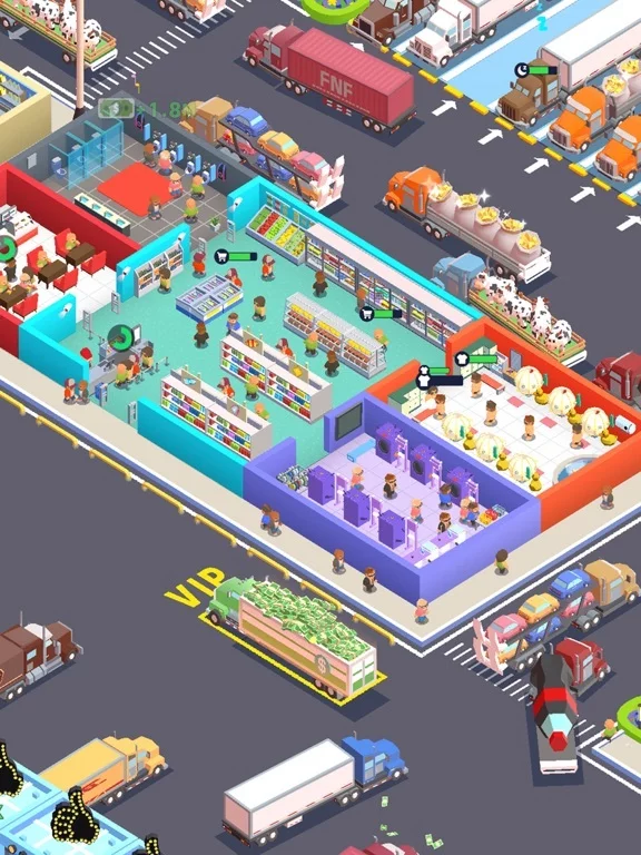 Изображение игры: Truck Stop Tycoon