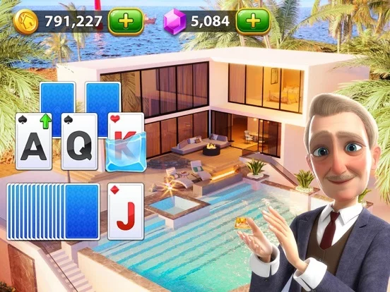 Изображение игры: Solitaire Tripeaks Home
