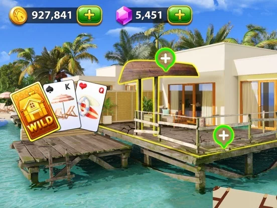 Изображение игры: Solitaire Tripeaks Home