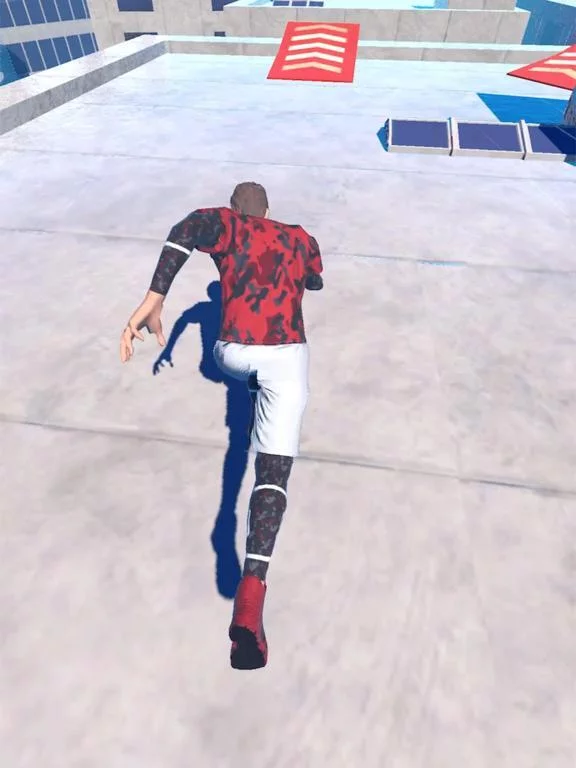 Изображение игры: Rooftop Run Rush