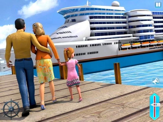 Изображение игры: Cruise Ship Driver Simulator