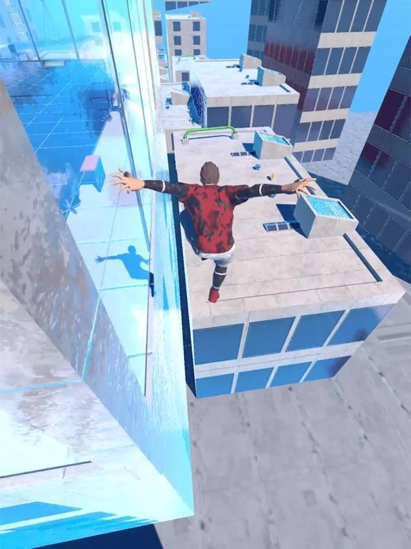 Изображение игры: Rooftop Run Rush