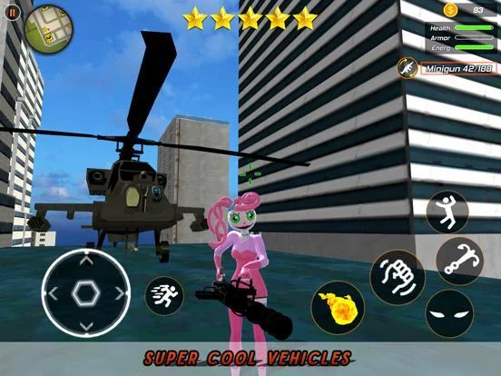 Изображение игры: Scary Mommy: Flying Rope Hero