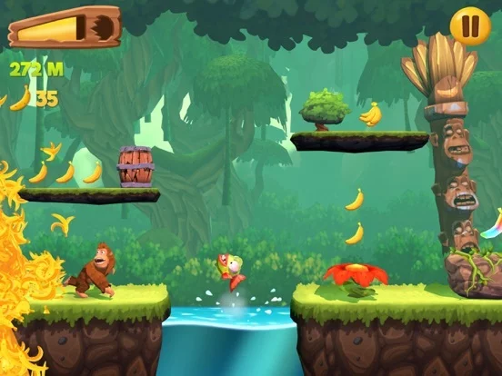 Изображение игры: Banana Kong 2