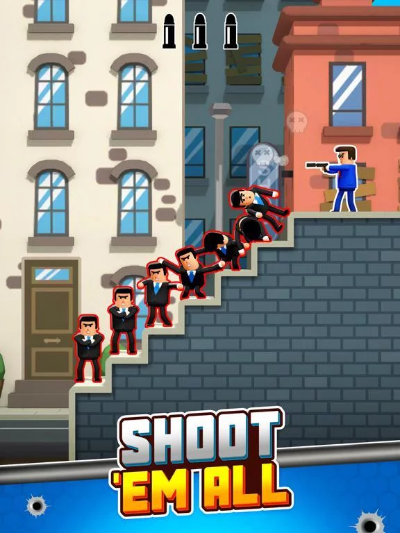 Изображение игры: Mr Bullet 3D - Shooting Game